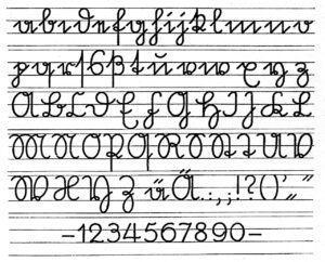 Sütterlin – Wort-Sprache-Welt